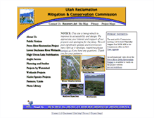Tablet Screenshot of mitigationcommission.gov